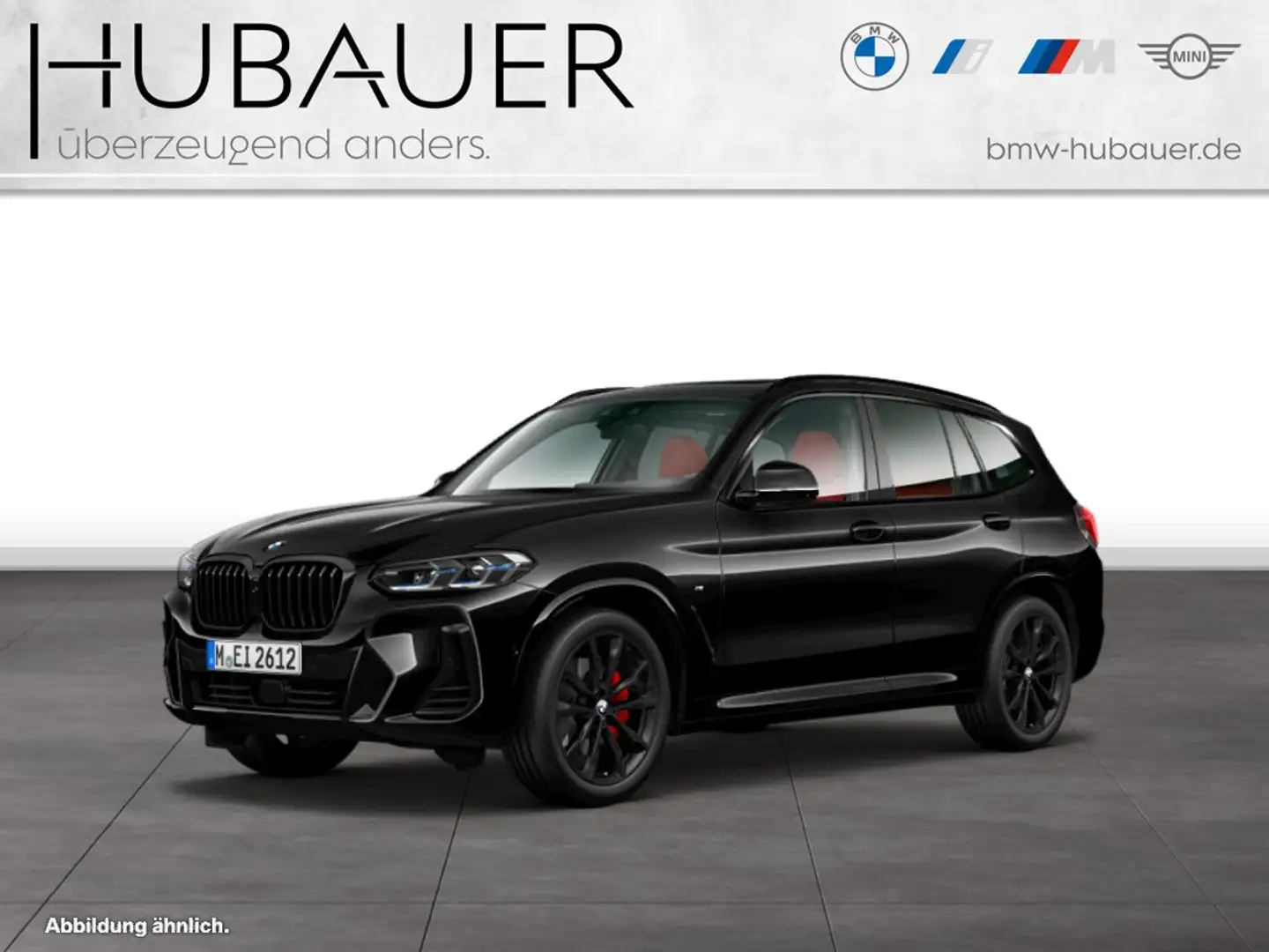BMW X3 xDrive30d [M Sport, Laser, DA Prof, HK Sound] Schwarz - 1