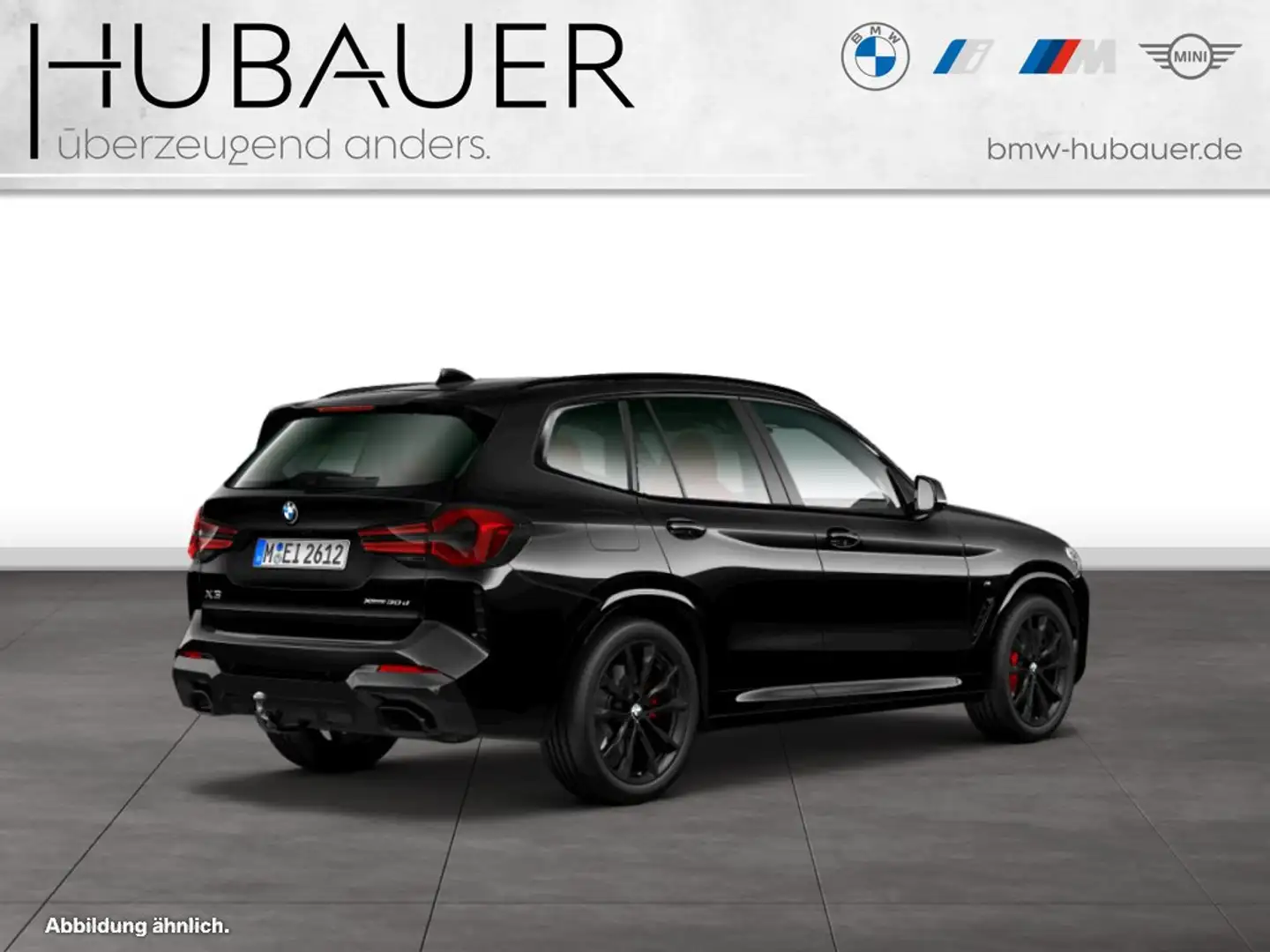 BMW X3 xDrive30d [M Sport, Laser, DA Prof, HK Sound] Schwarz - 2