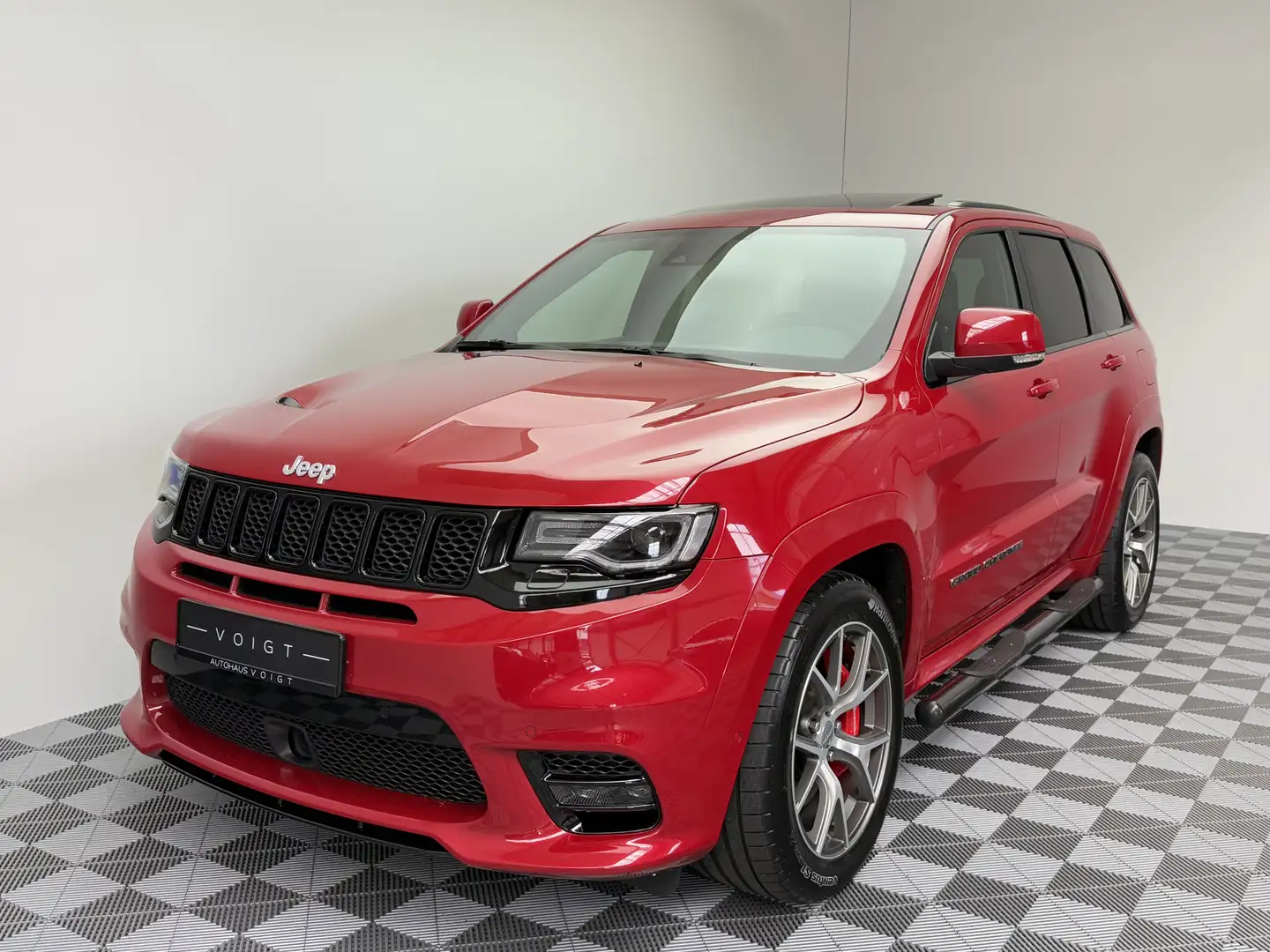 Jeep Grand Cherokee 6.4 V8 HEMI SRT|deutsch|Pano|AHK| Rojo - 2