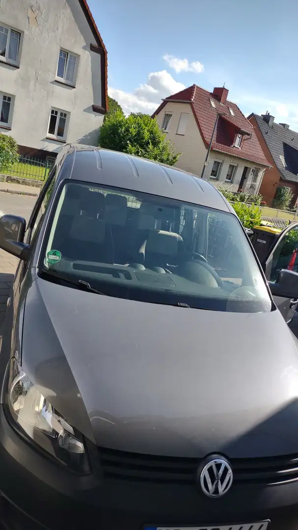 Volkswagen Caddy Trendline graumetallic, HU neu, Top gepflegt Grau - 2