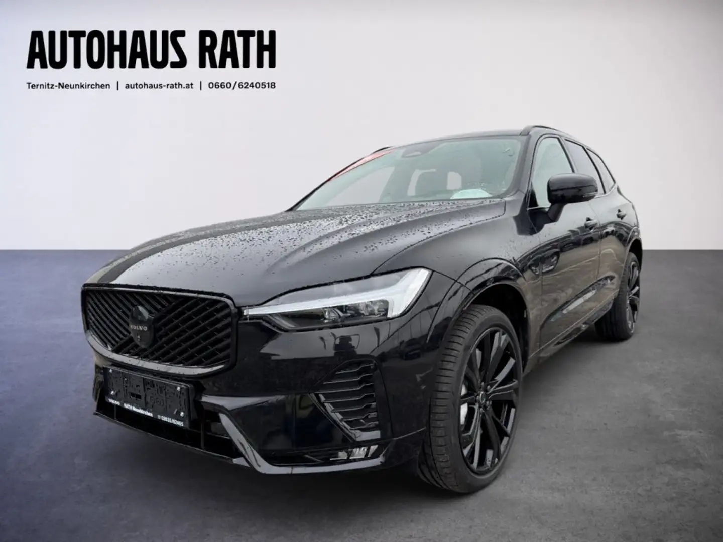 Volvo XC60 Black Edition Ultra, B5 AWD Mild Hybrid, Benzin Schwarz - 1