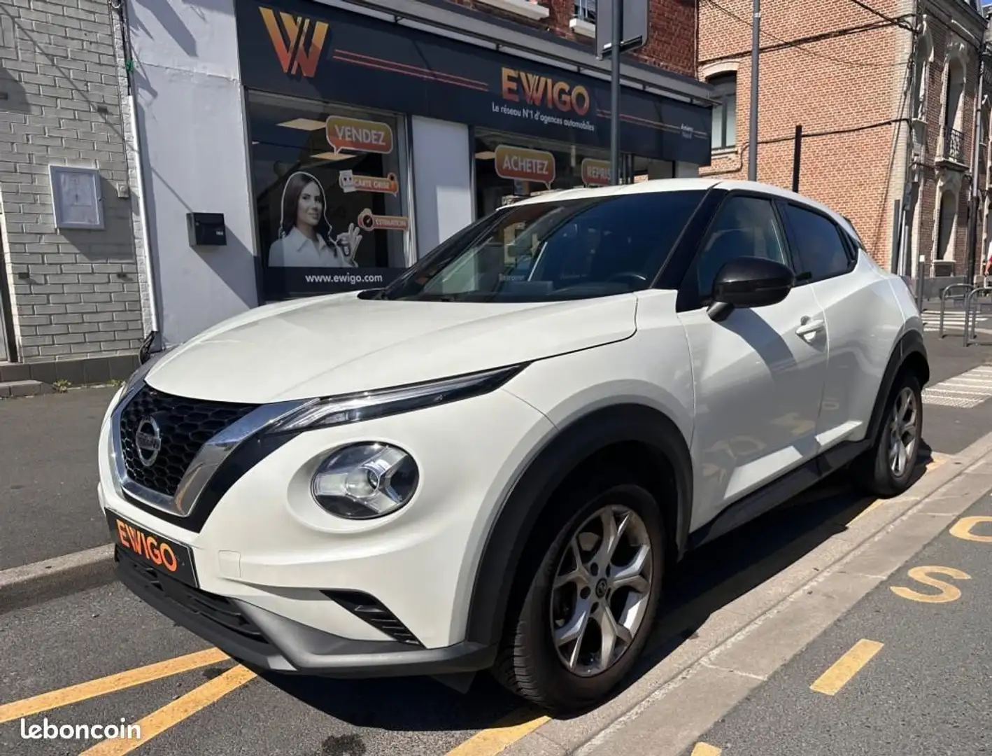 Nissan Juke 1.0 DIGT 115 N-CONNECTA 2WD Blanc - 1