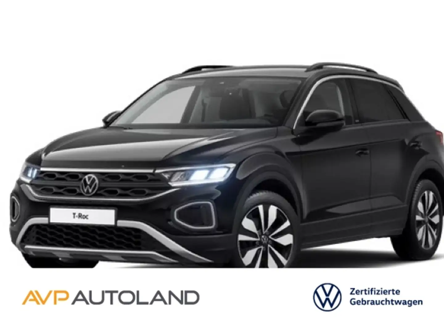 Volkswagen T-Roc 1.0 TSI MOVE | NAVI | LED | SITZH. | Schwarz - 1