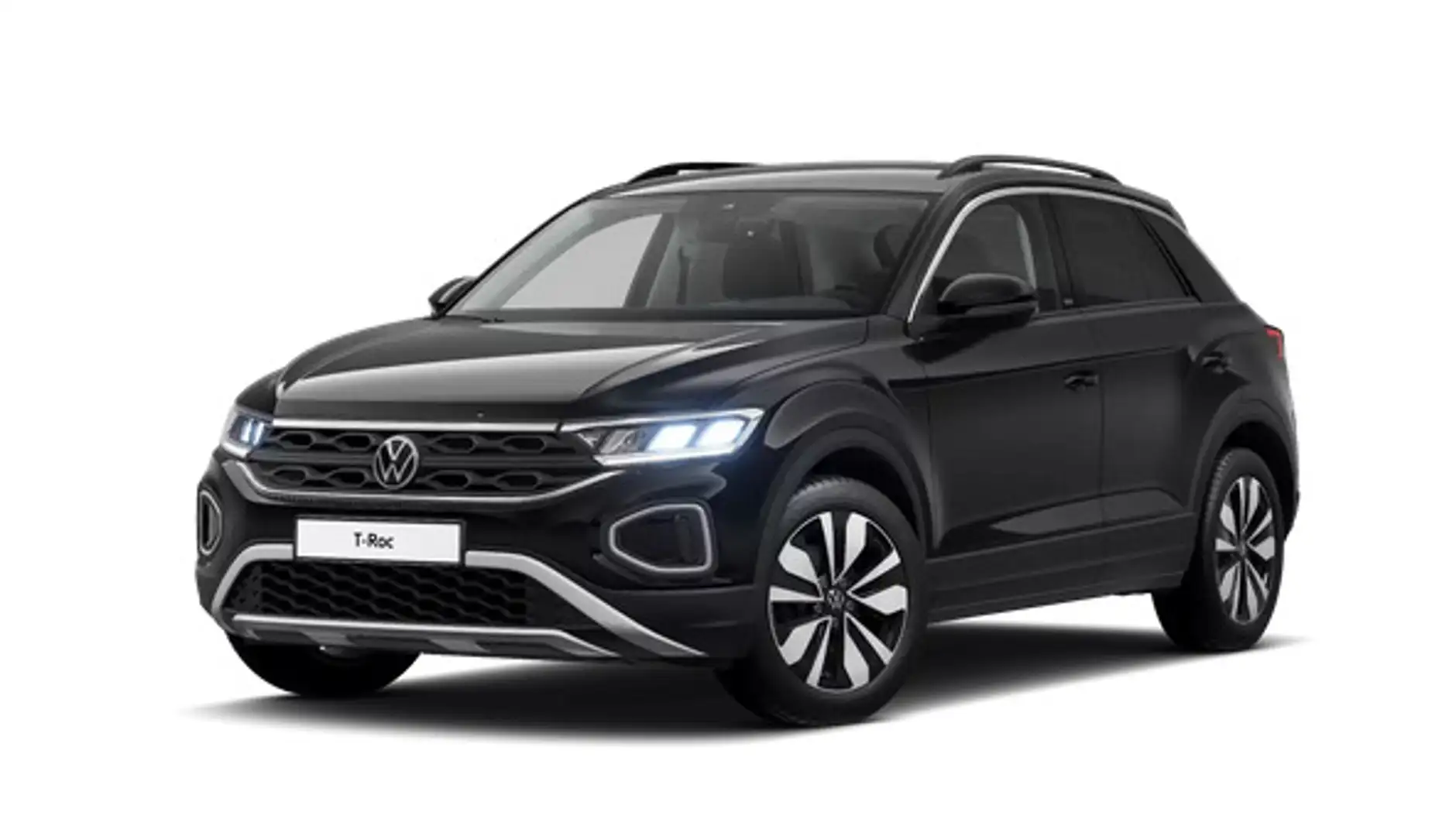 Volkswagen T-Roc 1.0 TSI MOVE | NAVI | LED | SITZH. | Schwarz - 2
