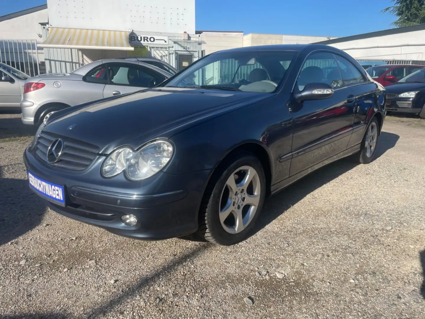 Mercedes-Benz CLK 240 240 CLK Coupe AUTOMATIK LEDER TÜV NEU !!! Gris - 1