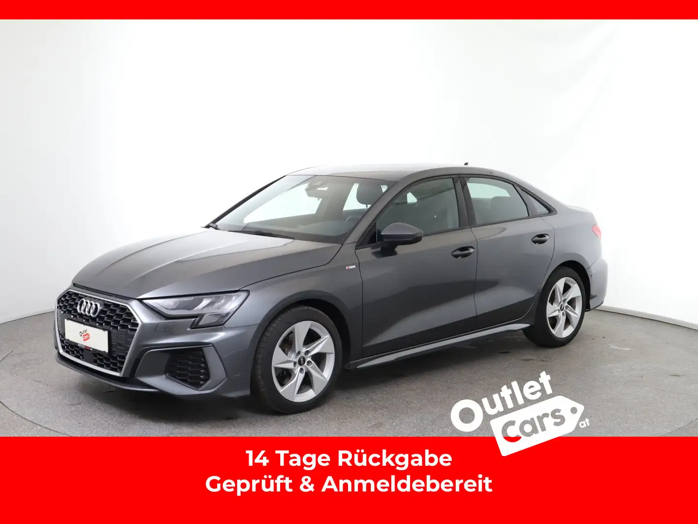 Audi A3 Limousine 35 TFSI S line exterieur Grau - 1