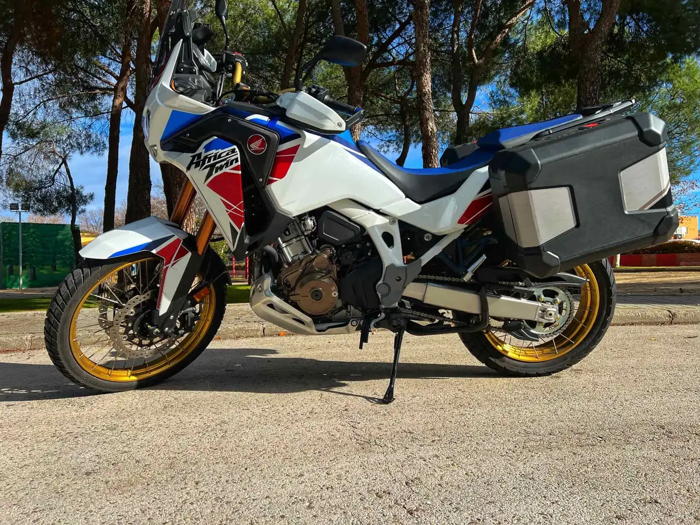 Honda CRF 1100 África Twin Adventure Sport DCT Blanc - 1
