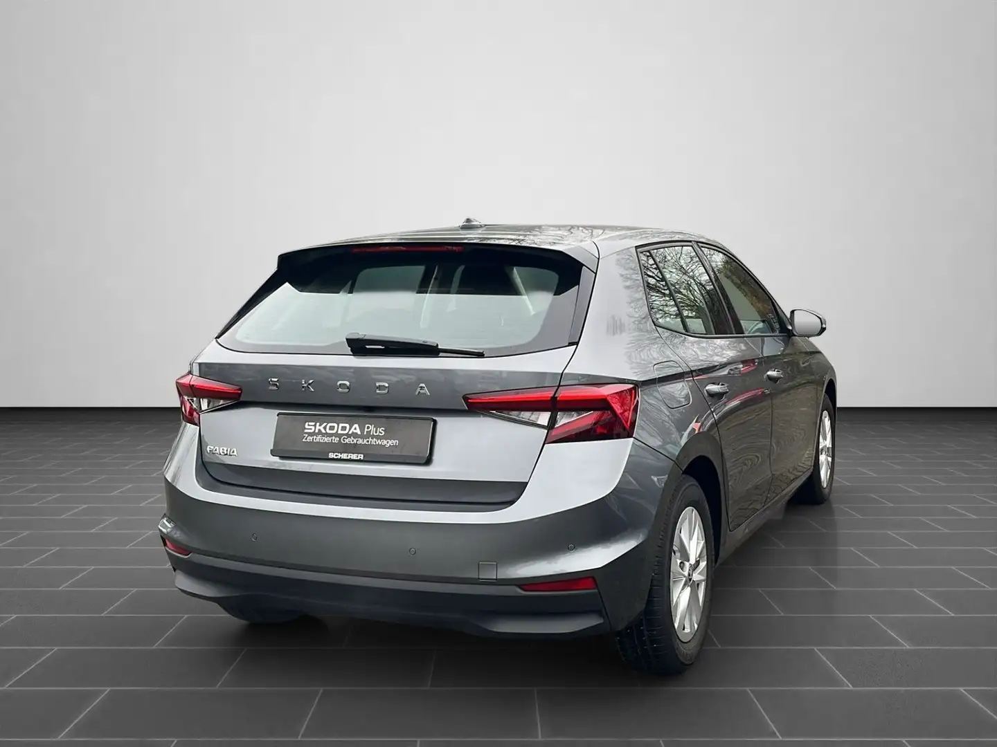 Skoda Fabia 1.0 TSI Selection Kessy, RFK, PDC, Winter- Grau - 2