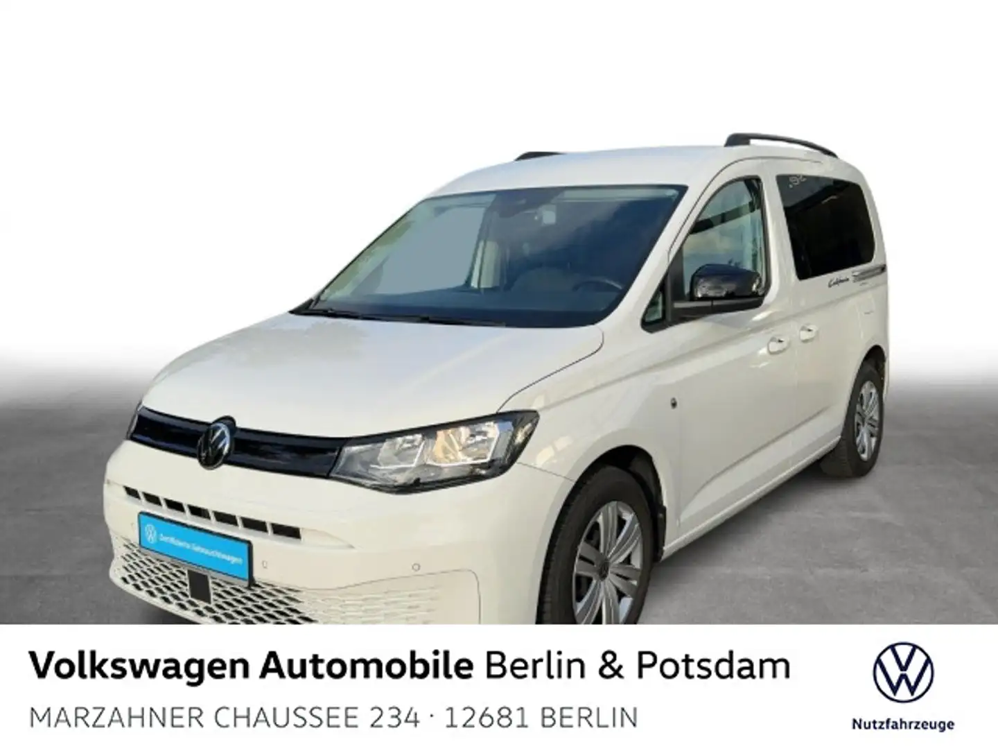 Volkswagen Caddy 1.5 TSI DSG Radio ACC PDC Weiß - 1