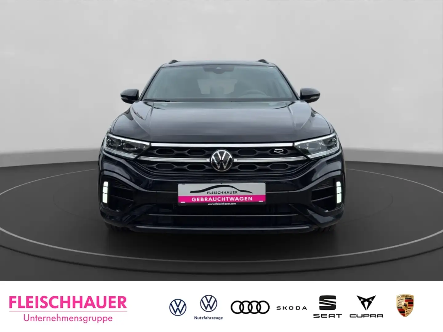 Volkswagen T-Roc R 4Motion TSI 2.0 MATRIX+ACC+DCC+CARPLAY+NAVI+ Schwarz - 2