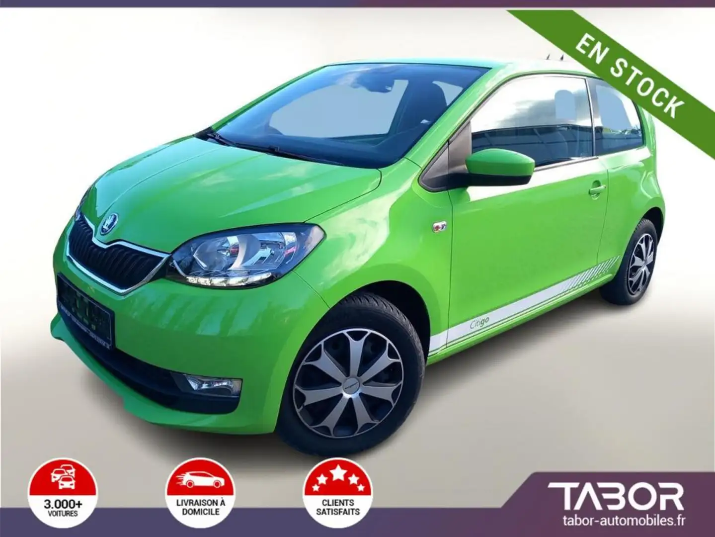 Skoda Citigo 1.0 60 Ambition Clima 14P Zelená - 1