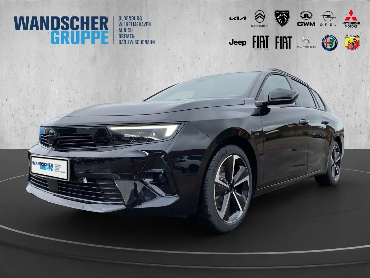 Opel Astra ST 1.2 Turbo GS EAT8 360° / KEYLESS / SHZ Noir - 1