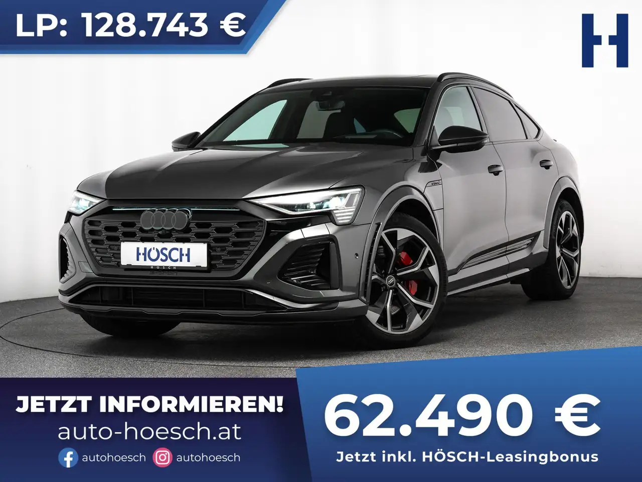 Audi Q8 e-tron SQ8 e-tron quattro 21" HEAD-UP PANO DIGI-MATRIX -