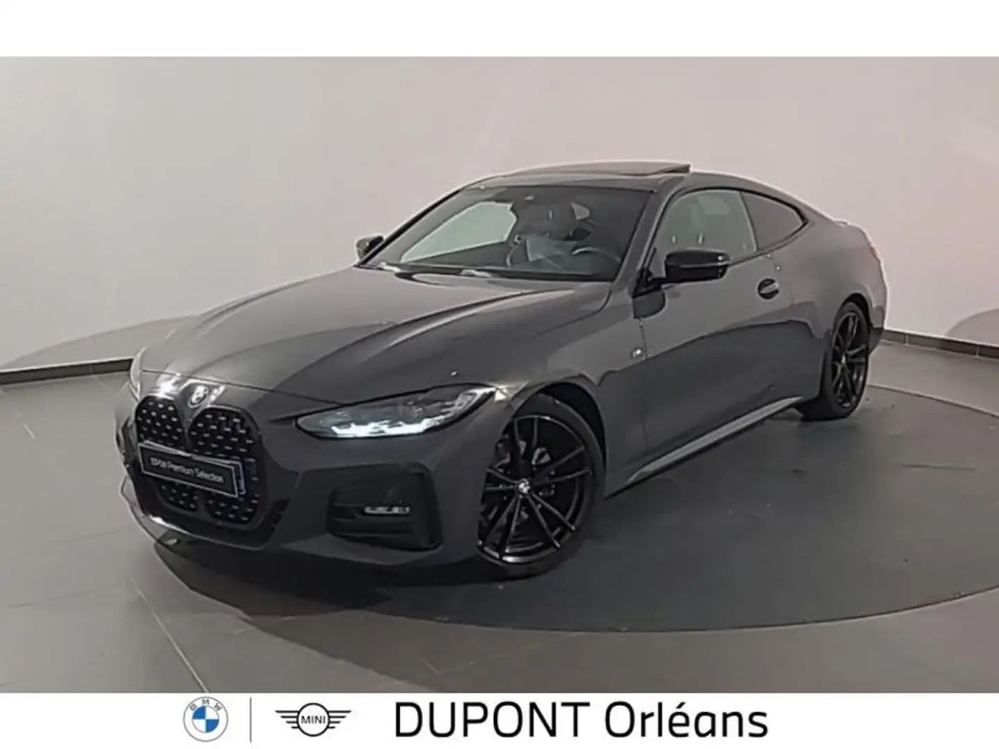 BMW 420 420dA xDrive 190ch M Sport Gris - 1