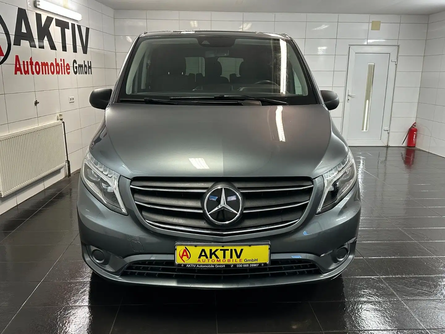 Mercedes-Benz Vito 116 Mixto CDI lang *5 Sitze*erst 33 Tkm*LED Gris - 2