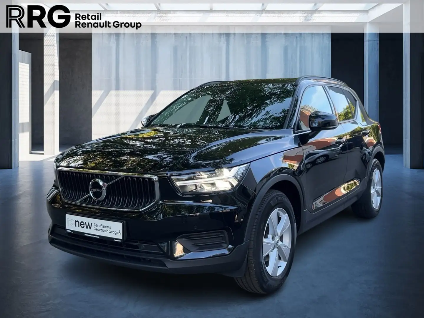 Volvo XC40 XC 40 D3 2WD Momentum AHK Apple CarPlay SHZ PDC Black - 1