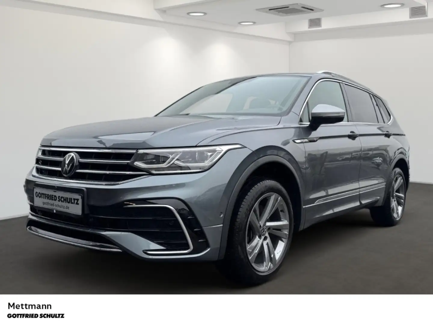 Volkswagen Tiguan Allspace 2.0 TDI R-Line 4Motion DSG NAVI AHK KAMERA PDC SHZ Grau - 1