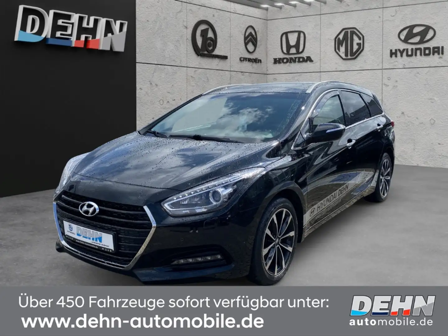 Hyundai i40 cw blue 1.7 CRDi Family+ Pano-Dach Schwarz - 2