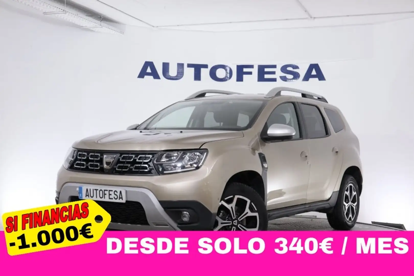 Dacia Duster 1.3 TCE 150CV PRESTIGE 4X2 5P # PARKTRONIC,CAMARA Amarillo - 1