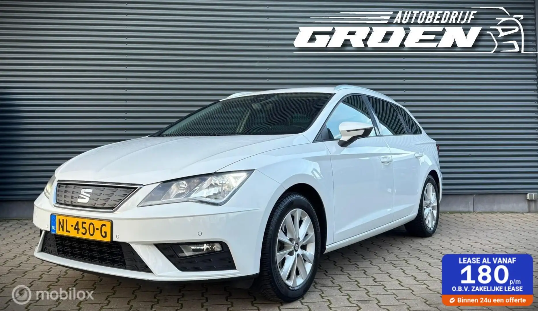 SEAT Leon ST 1.0 EcoTSI Business NAP|APPLECARPL|TREKHAAK Weiß - 1