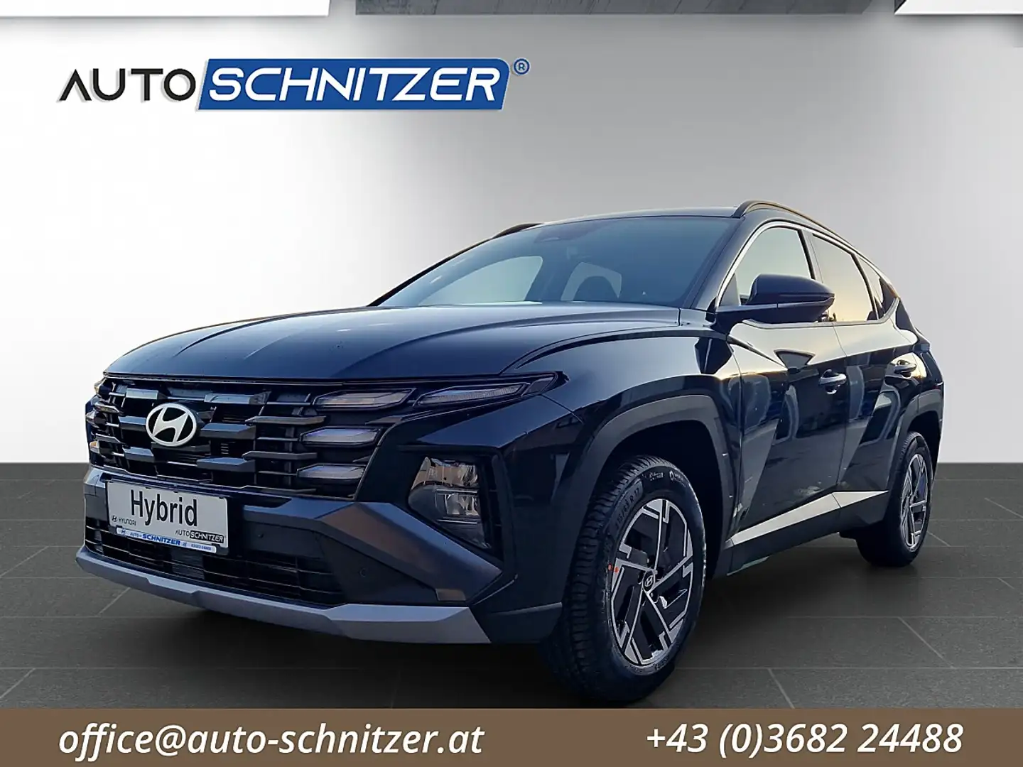 Hyundai TUCSON Tucson 1,6 T-GDI HEV 2WD Jubilé Aut. Schwarz - 1