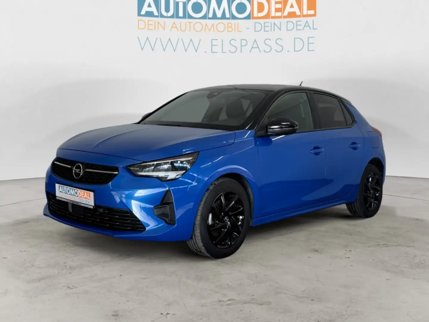 Opel Corsa F GS-Line LED DIG-DISPLAY SHZ TEMPOMAT LHZ APPLE/A Blauw - 2