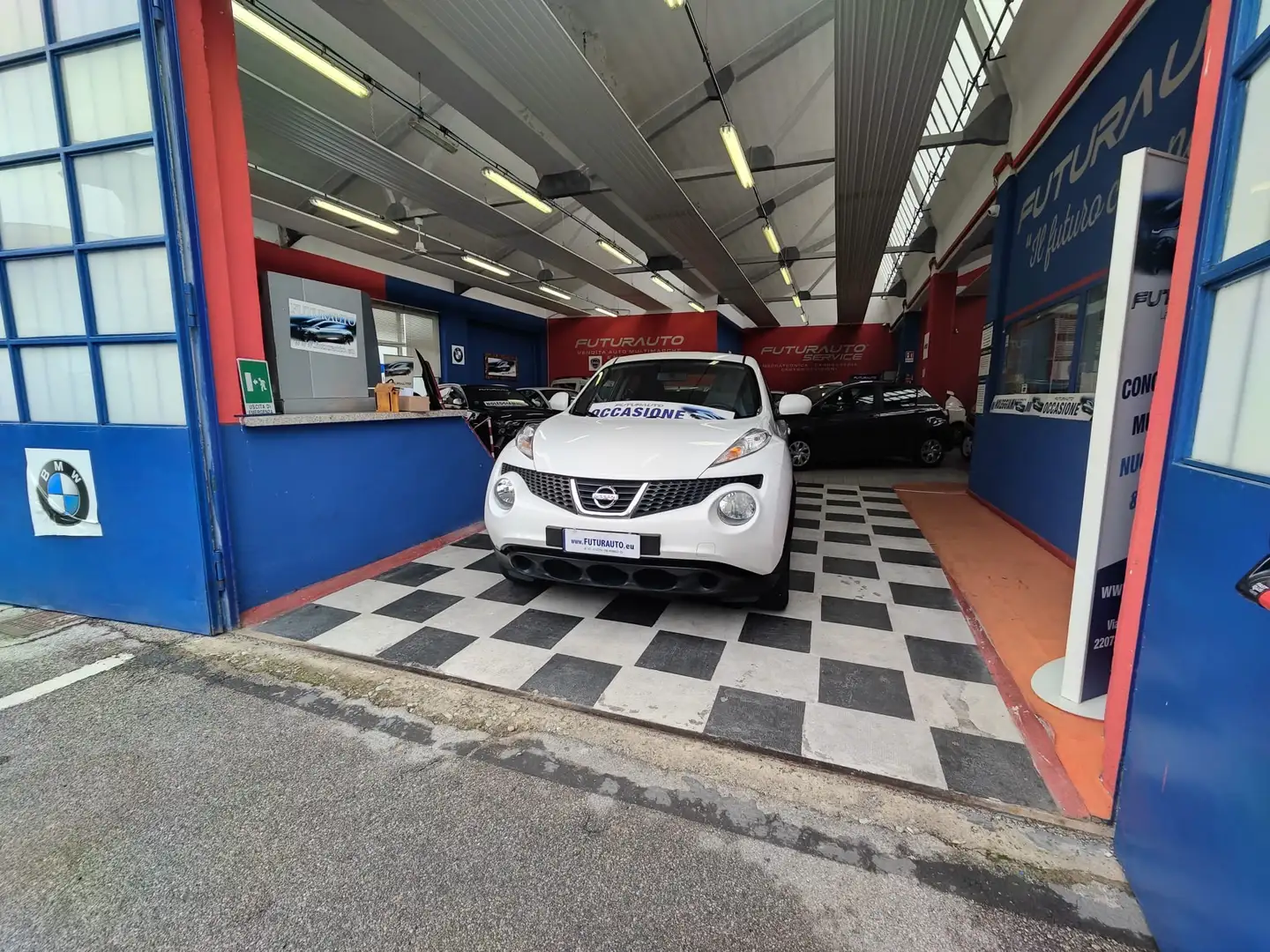 Nissan Juke 1.6 Visia 94cv Neo Patentati Blanc - 2