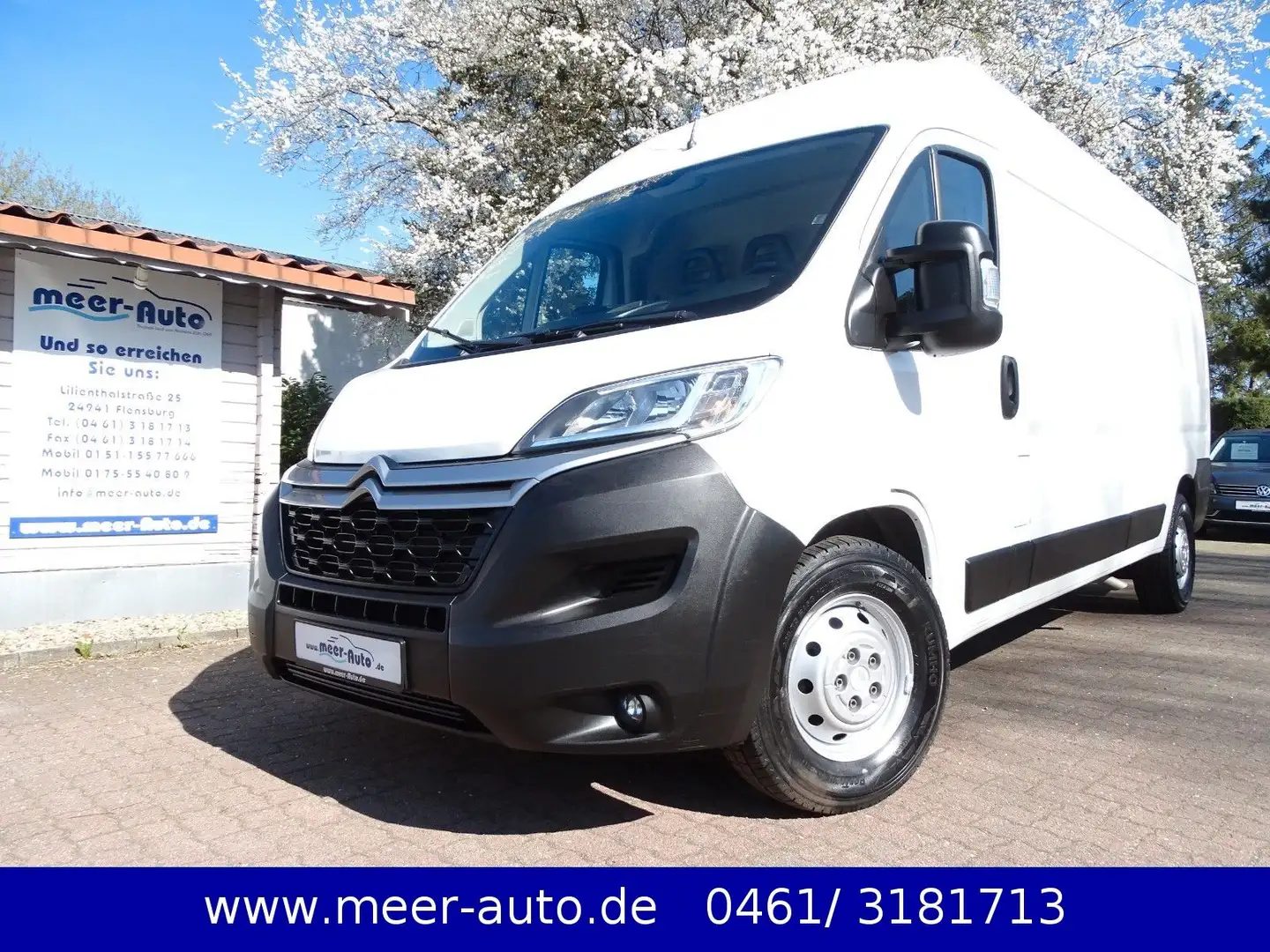 Citroen Jumper 35 L3H2 Business Heavy AHK/RFK/GRA/Klima Weiß - 1