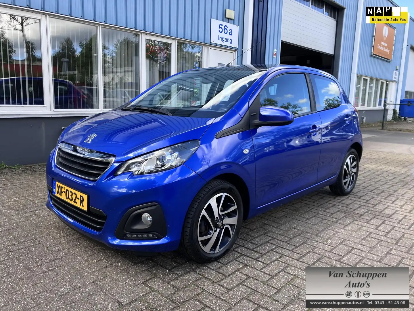 Peugeot 108 1.0 e-VTi Active Airco Navi-Carplay Lmv Bleu - 1