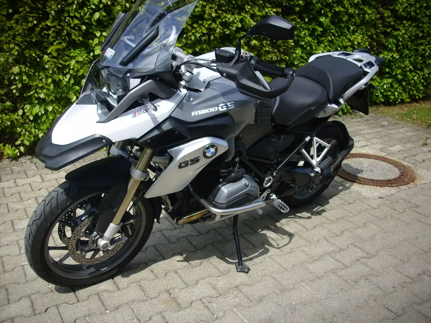 BMW R 1200 GS Koffer, Topkase, 3 Pakete, Neuwertig Fehér - 2