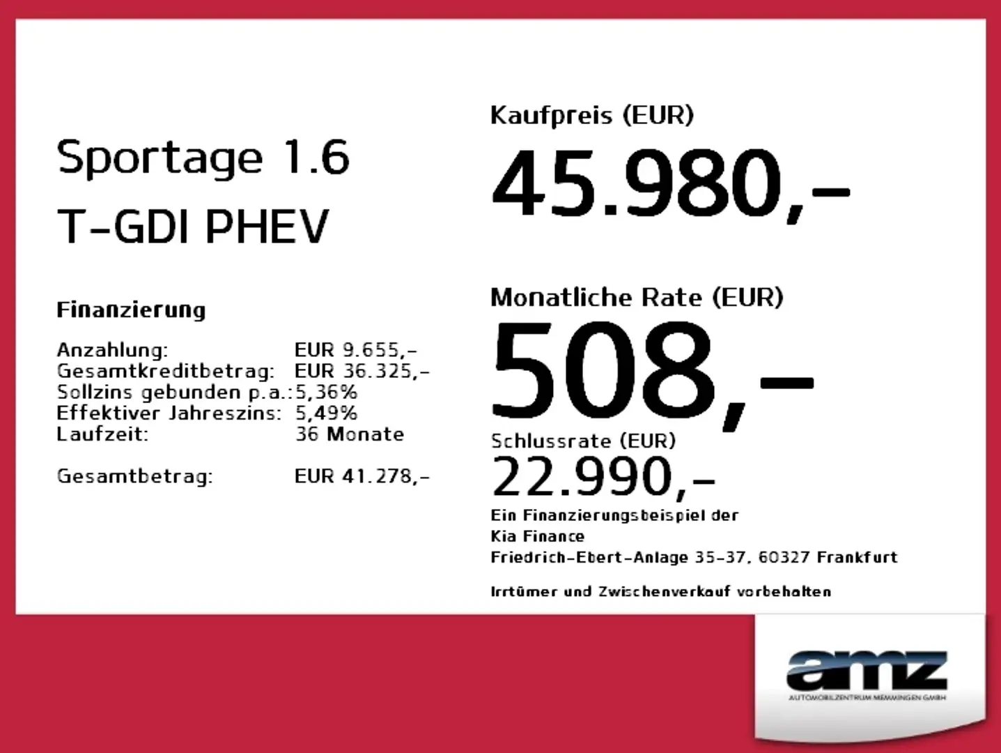 Kia Sportage 1.6 T-GDI PHEV Plug & Ride Sondermodell Noir - 2
