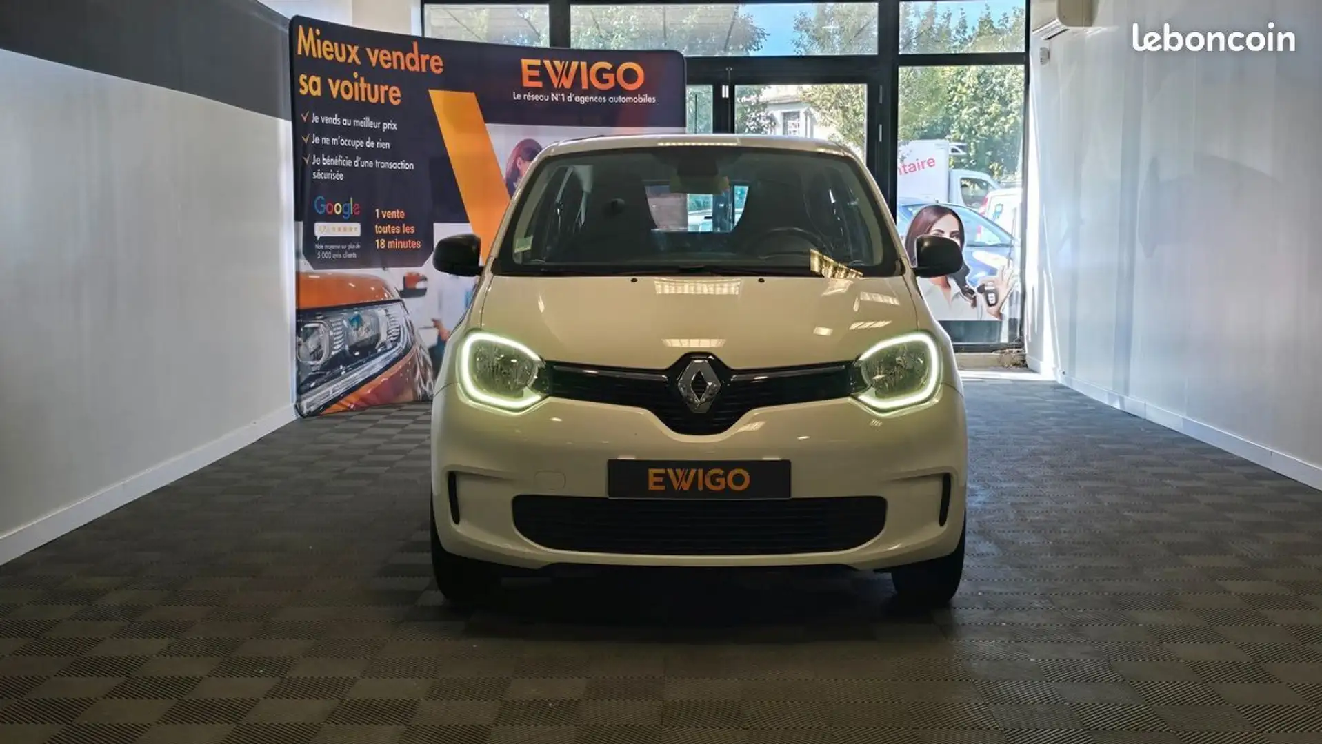 Renault Twingo 1.0 SCE 65ch LIFE Blanc - 2