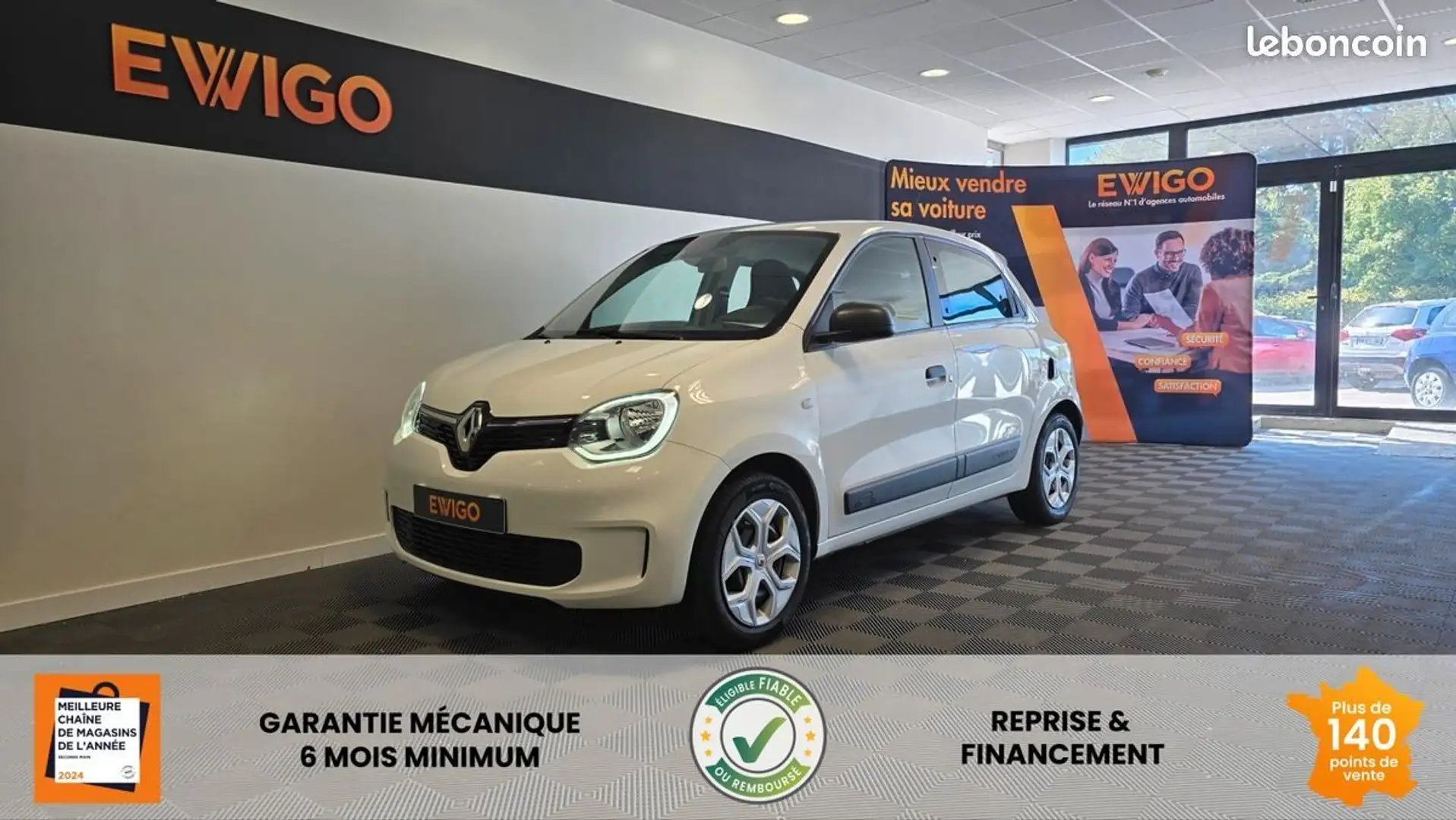 Renault Twingo 1.0 SCE 65ch LIFE Blanc - 1
