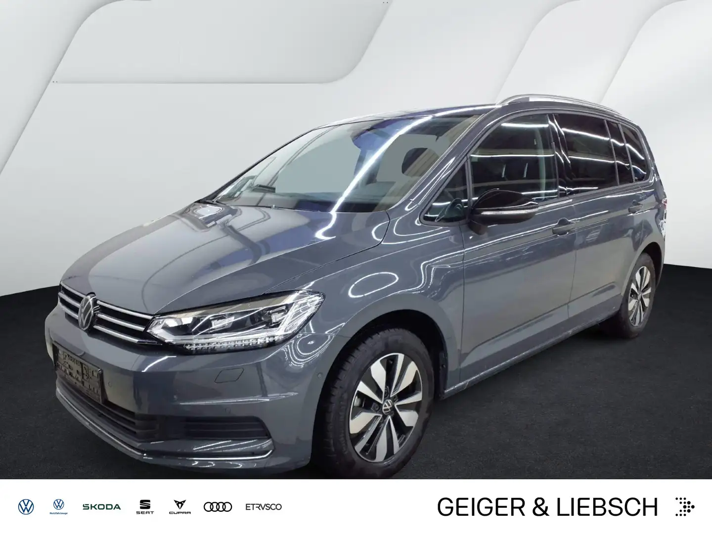 Volkswagen Touran 1.5 TSI DSG GOAL*7-SITZER*AHK*NAVI*IQ.LIG Grau - 1