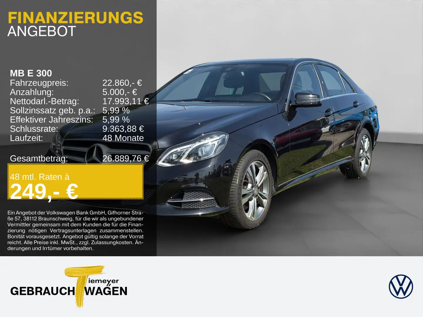 Mercedes-Benz E 300 BUSINESS SD LEDER HARMAN-KARDON Noir - 1