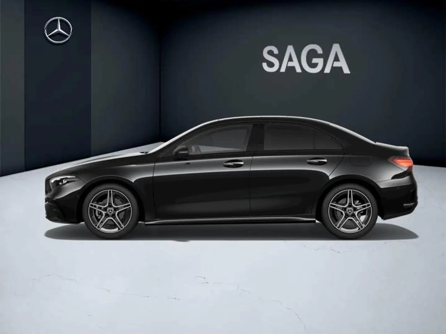 Mercedes-Benz A 180 180 Berline AMG Line Zwart - 2