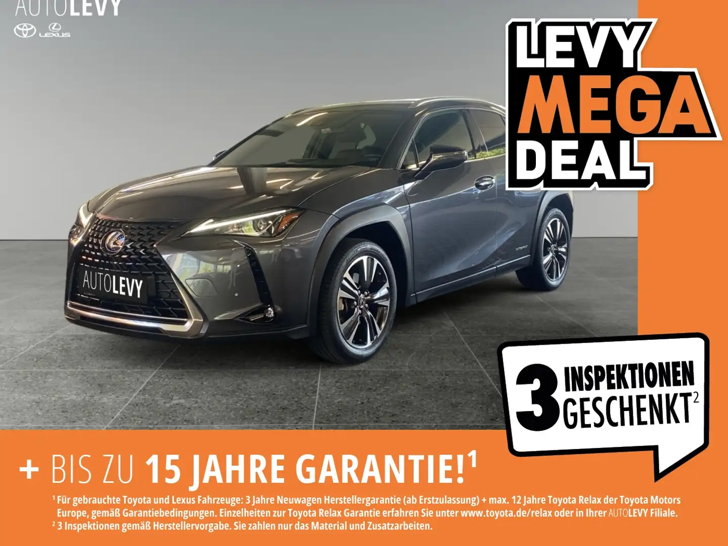 Lexus UX 250h Hybrid Style Edition *CARPLAY* Šedá - 1
