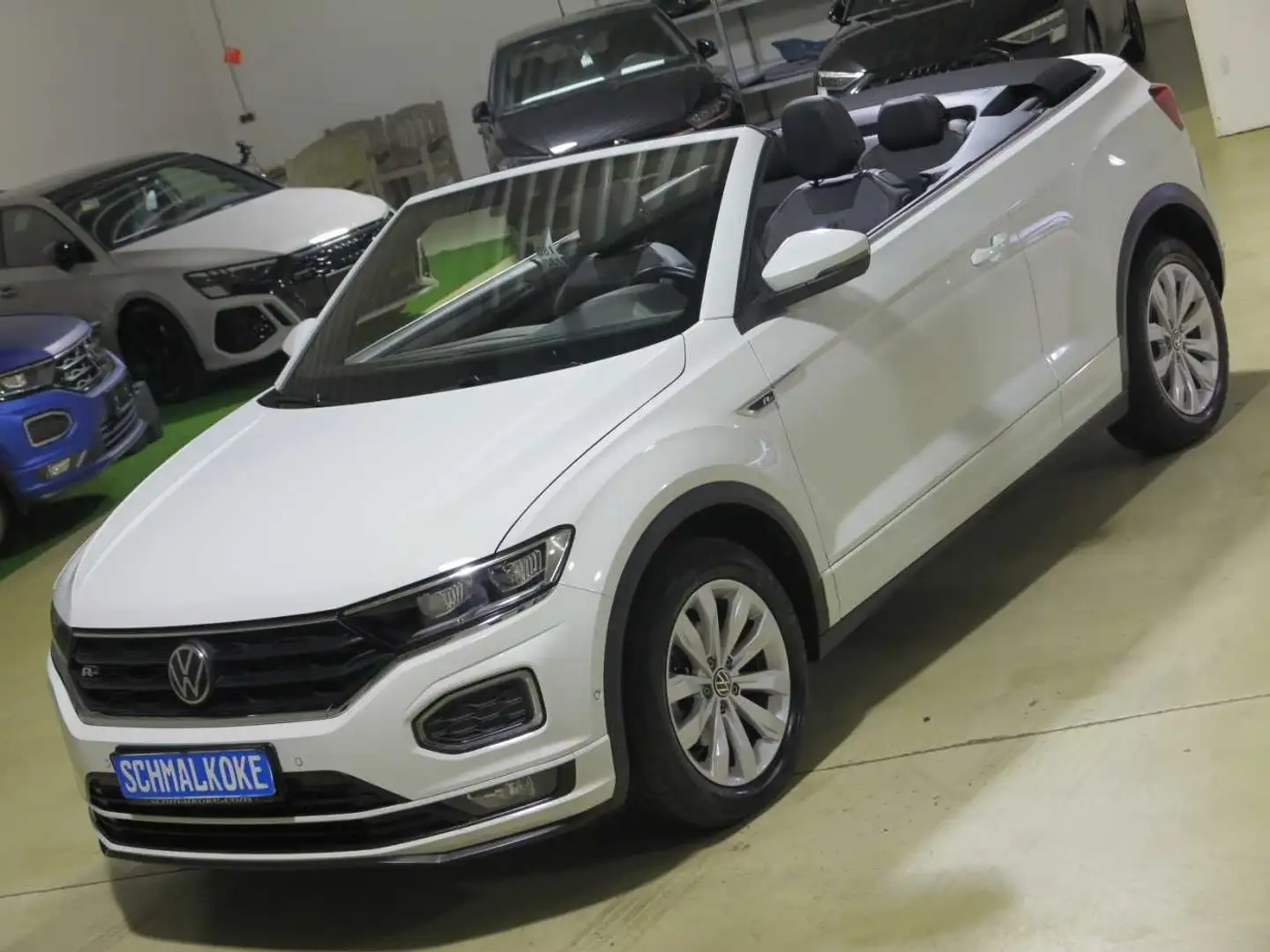 Volkswagen T-Roc Cabriolet 1.5 TSI ACT OPF DSG7 R-Line ACC Blanc - 2