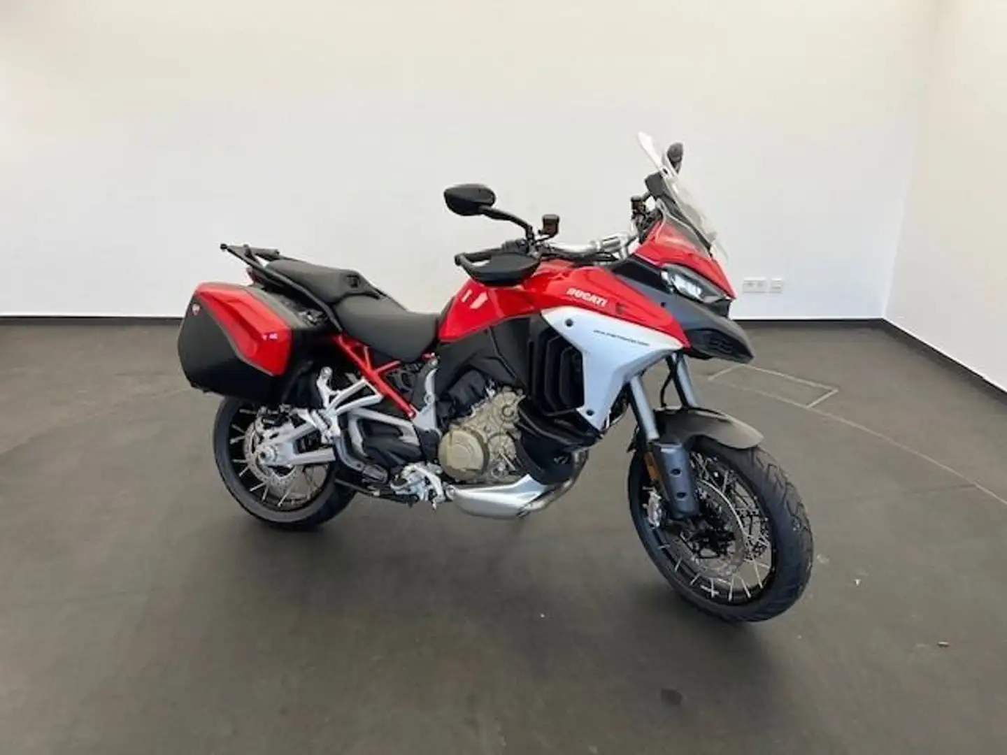 Ducati Multistrada V4 S Full, Spoked Wheels Tageszulass Rojo - 2