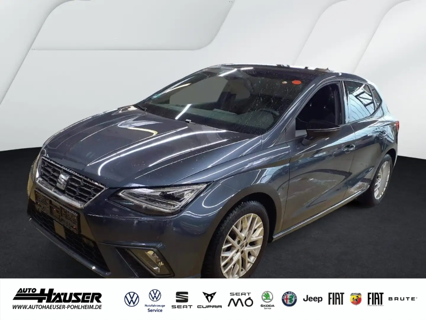 SEAT Ibiza FR 1.0 TSI DSG NAVI KAMERA ACC LED PDC SITZHZG Grau - 1