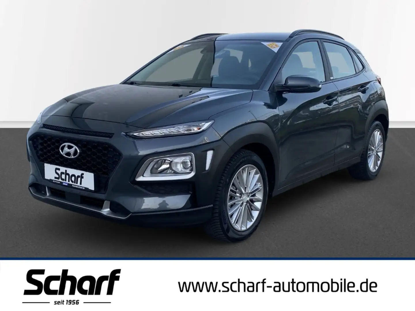 Hyundai KONA Trend 1.6 T-GDI 2WD Navi DAB SHZ LenkradHZG Schwarz - 1