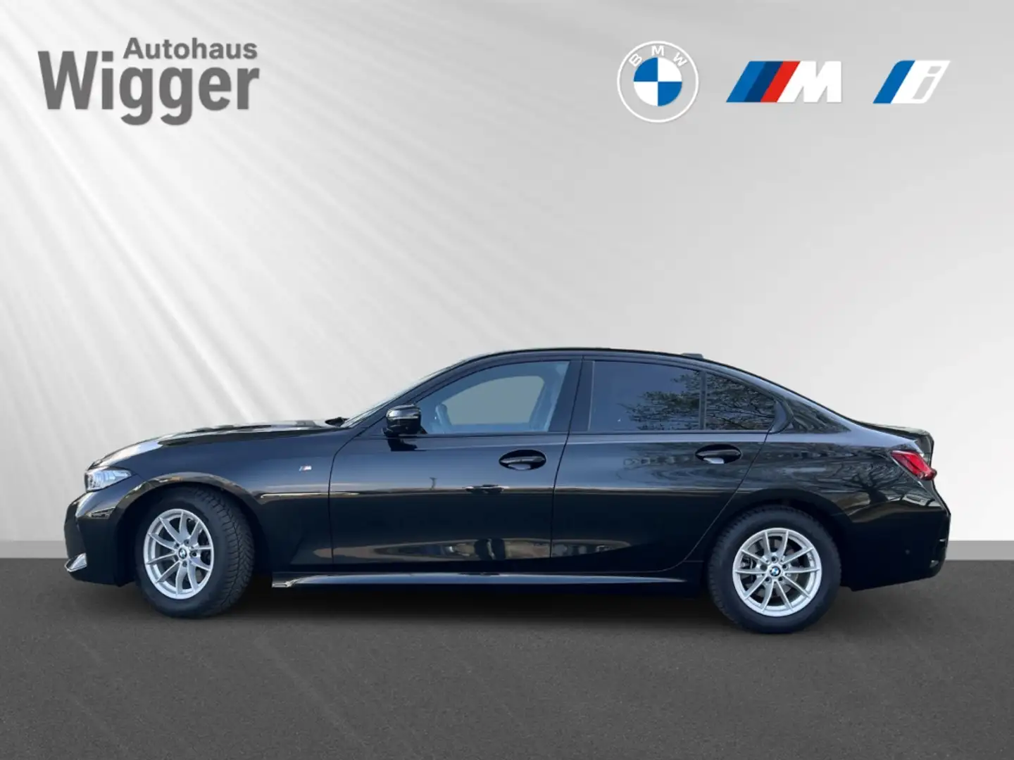BMW 320 dA Lim. M Sport/HUD/Navi/ACC/Soundsystem Schwarz - 2