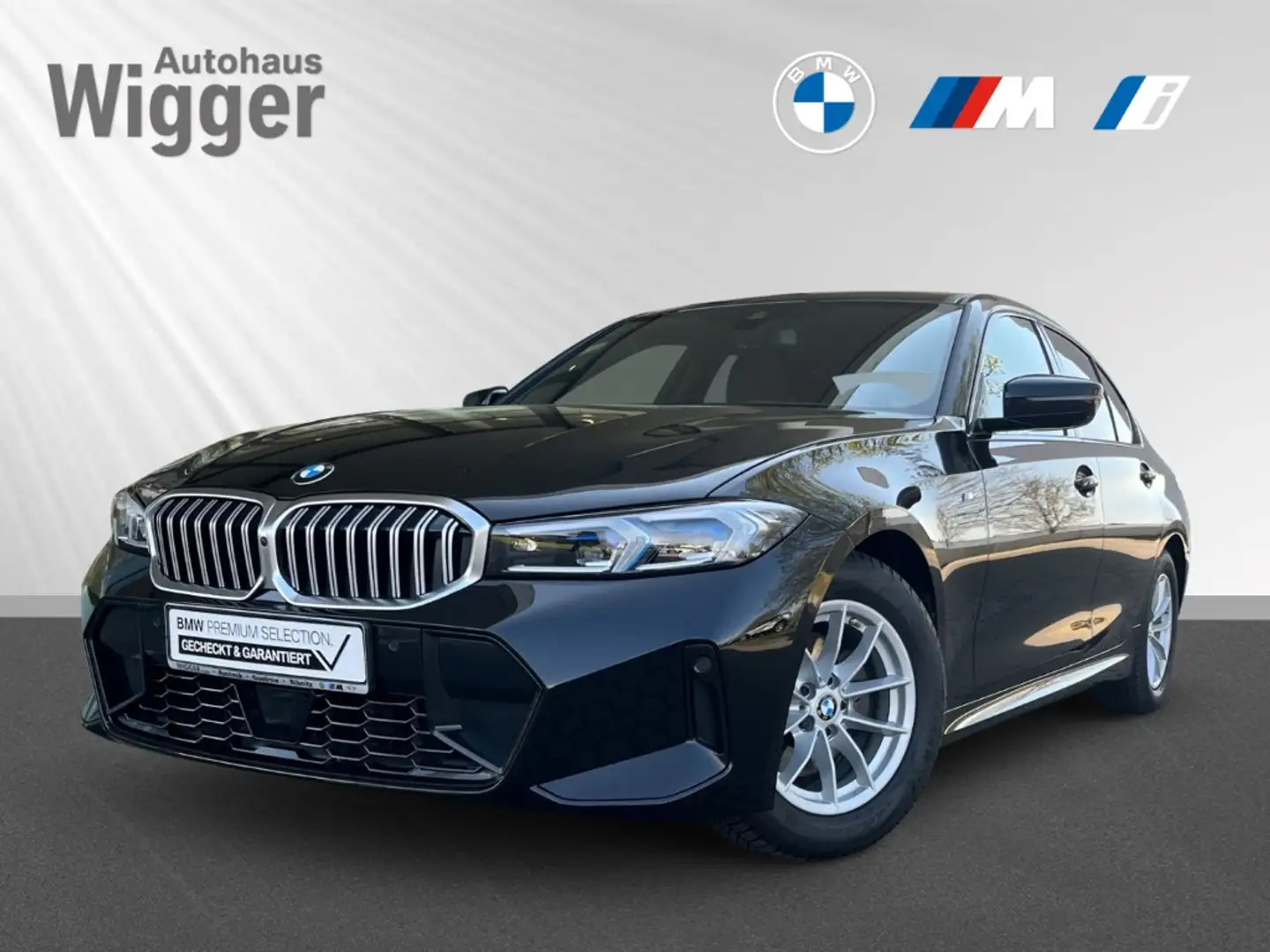BMW 320 dA Lim. M Sport/HUD/Navi/ACC/Soundsystem Schwarz - 1