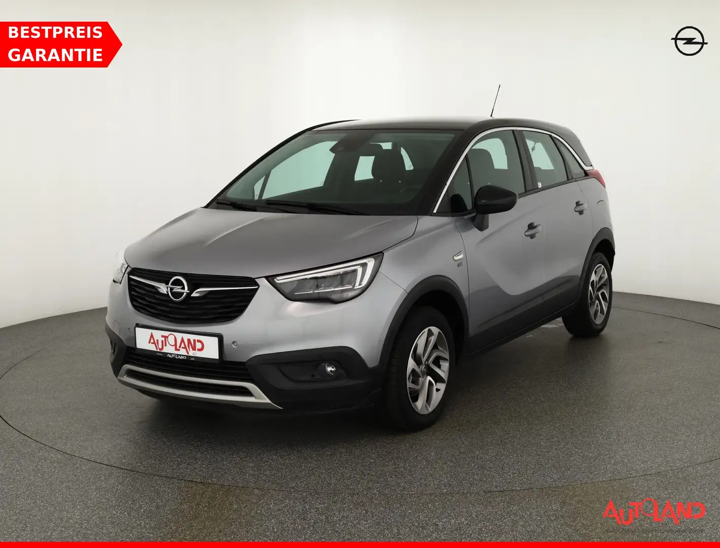 Opel Crossland 1.2 Turbo 120 Jahre LED Navi Spurhalte Grau - 1
