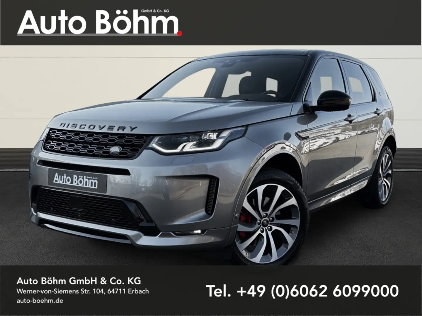 Land Rover Discovery Sport D 240 R-Dynamic SE+ACC+AHK+St.Hzg+Matrix Silber - 1