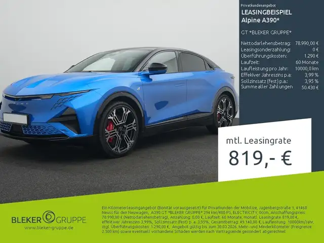 Alpine GT *BLEKER GRUPPE*