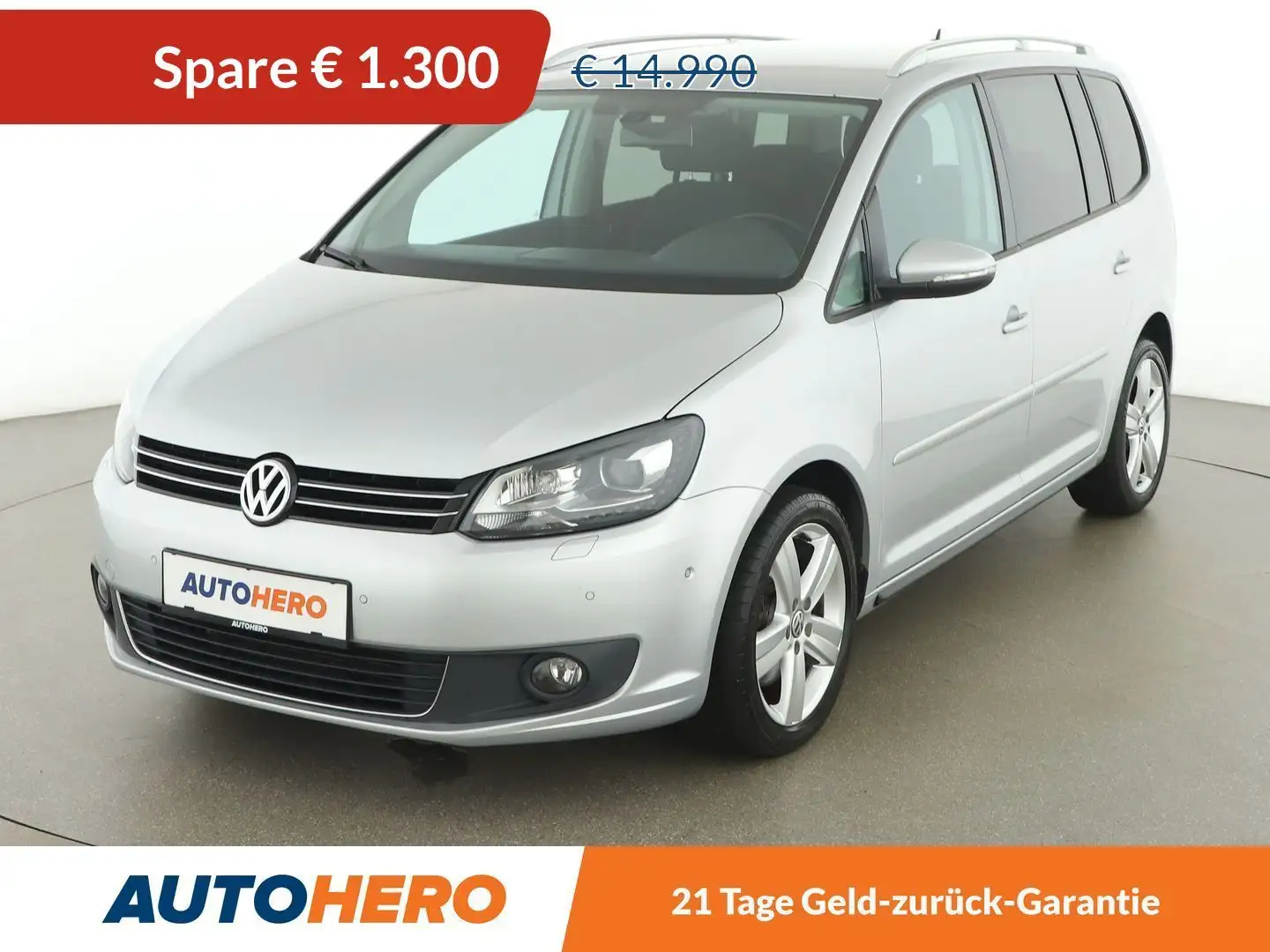 Volkswagen Touran 2.0 TDI Carat BlueMotion Grey - 1