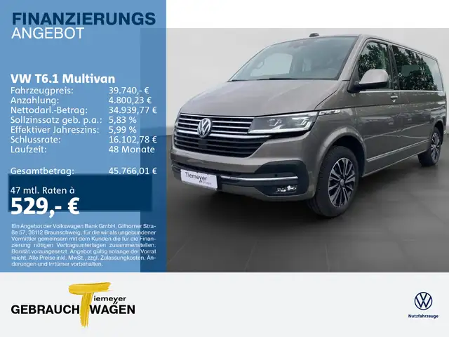 Volkswagen T6.1 Multivan GENERATION SIX AHK LED