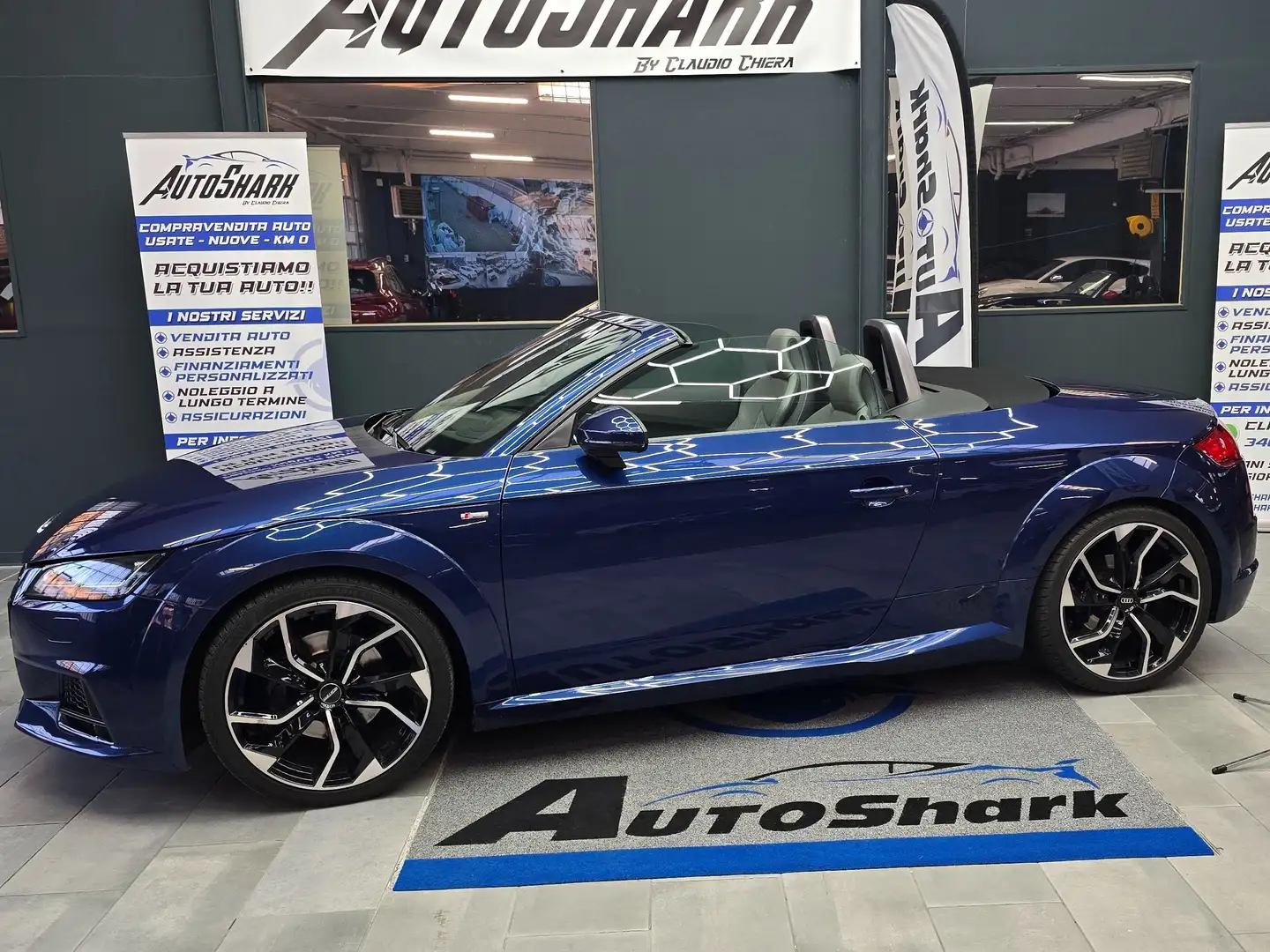 Audi TT Roadster 2.0 tdi ultra S line SPORT Blu/Azzurro - 1