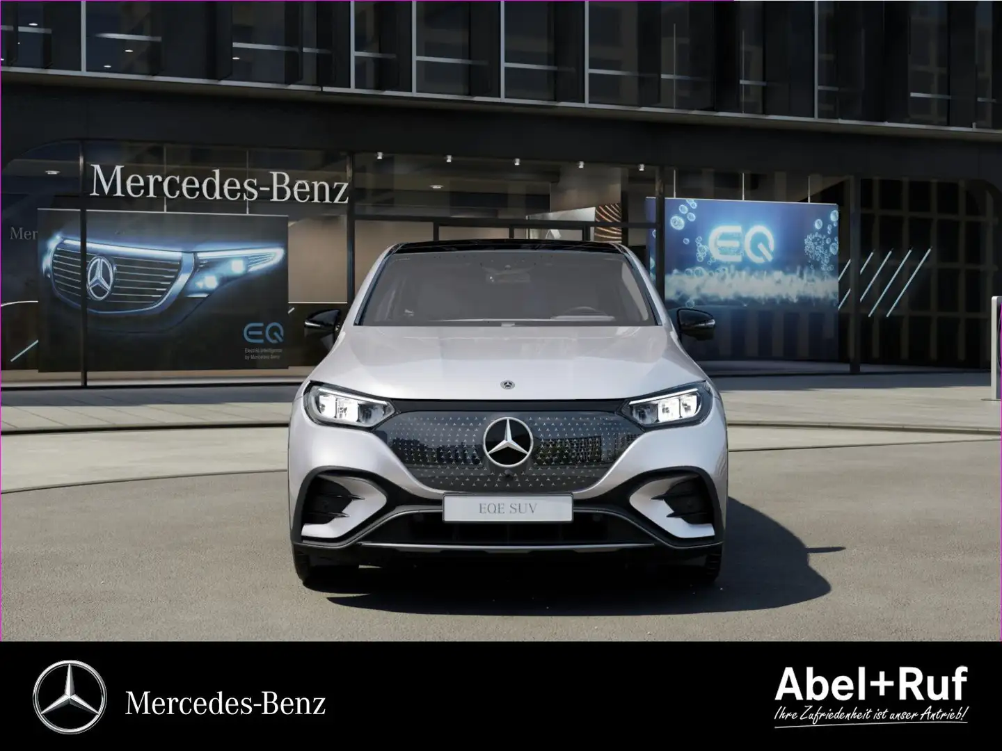 Mercedes-Benz EQE SUV EQE 300 SUV AMG+NIGHT+DISTRO+GUARD360°+TotW+360° Silber - 2